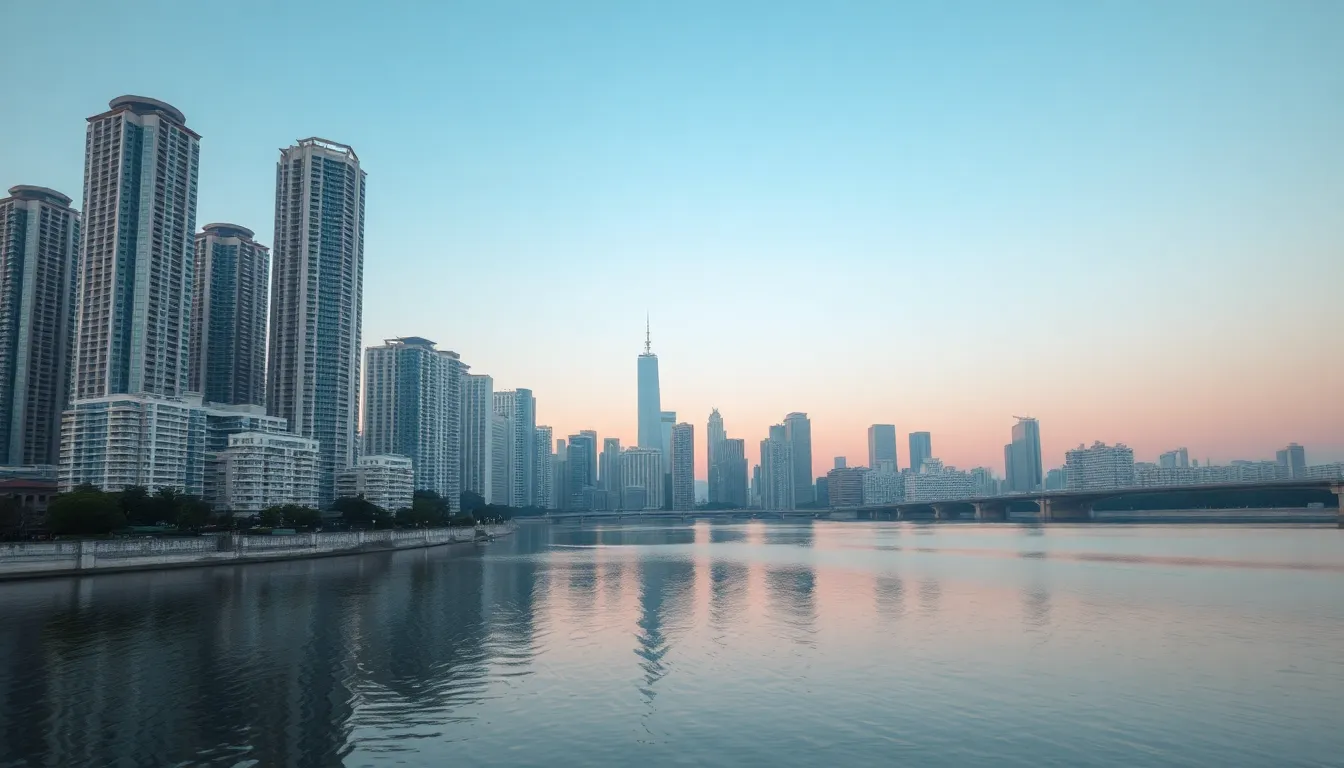 글로벌 경제 동향과 한국 경제의 위치를 나타내는 그래픽